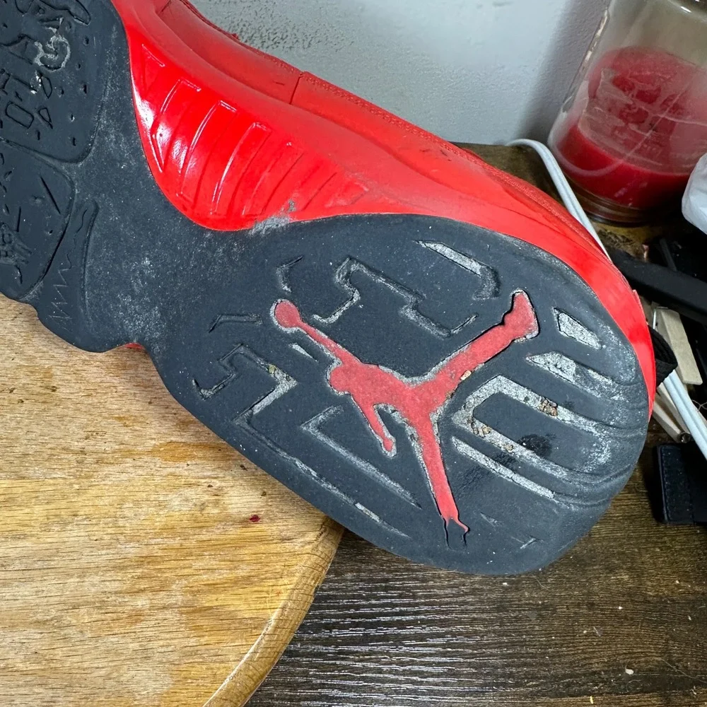 Jordan 9 Retro Chile Red Mens Size 13 Red Black CT8019-600 Basketball Shoes